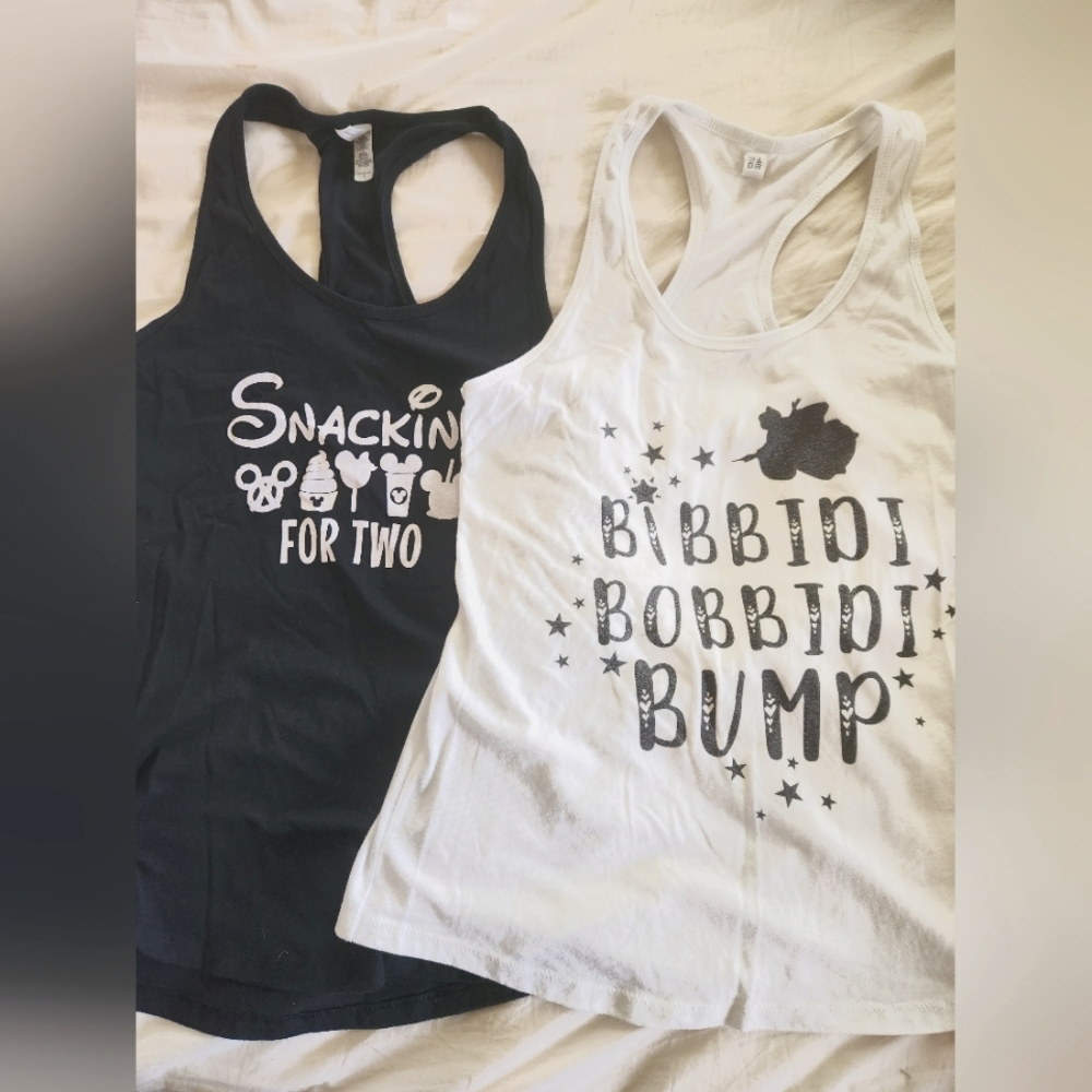 Disney Maternity Tanks 2 for 1- L
